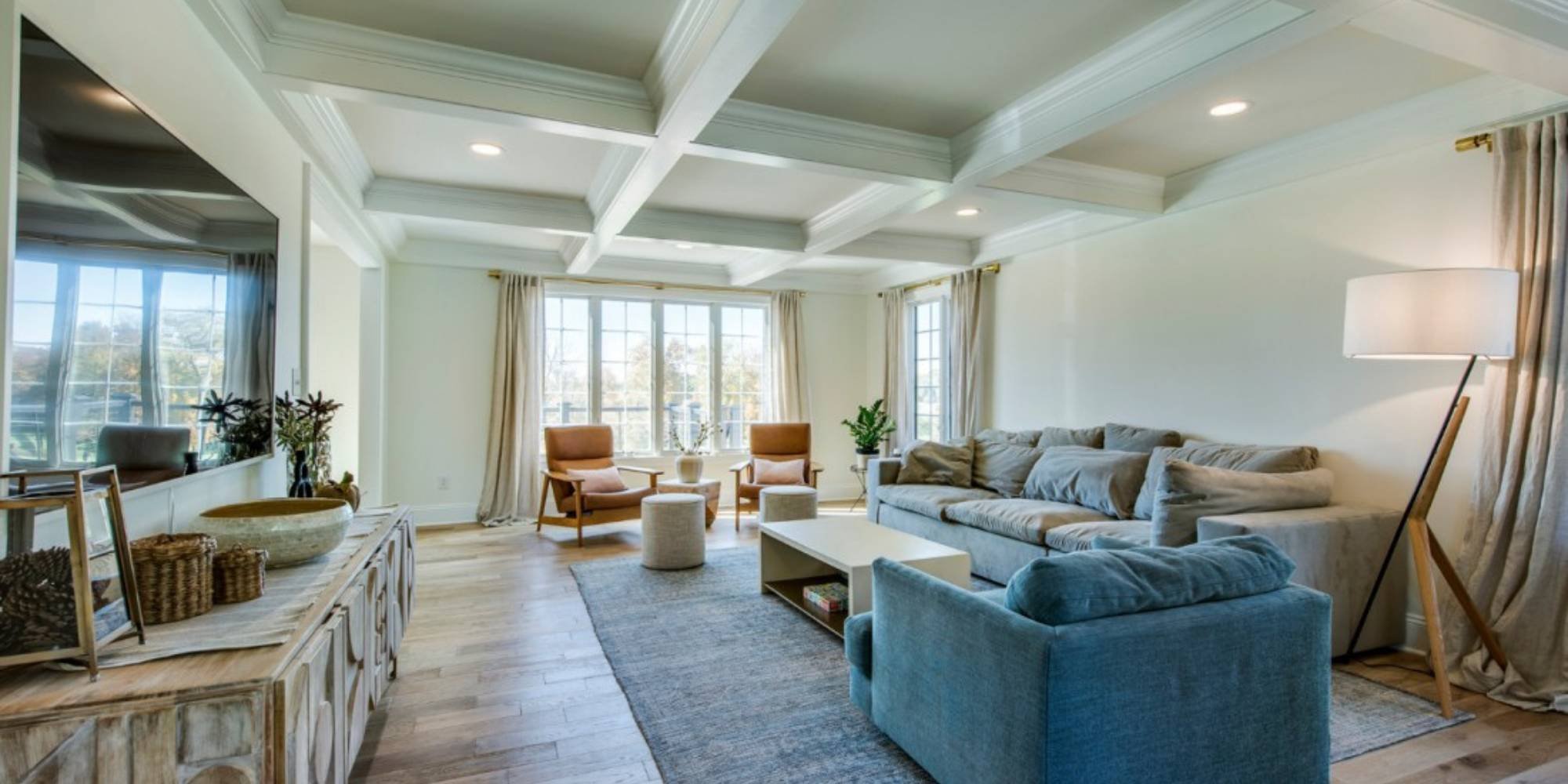 Interior of a custom home built by Thompson Communities in West Chester, PA